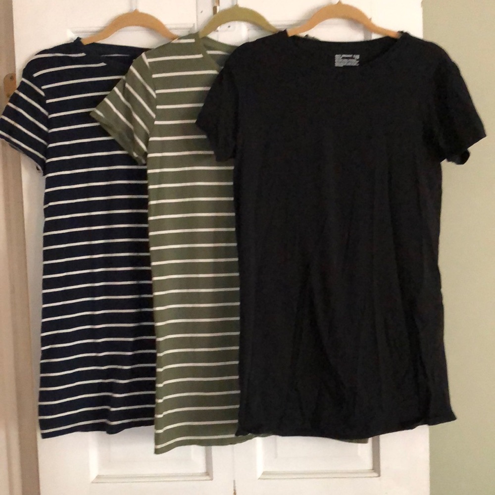 Pact organic t-shirt tunics bundle EUC